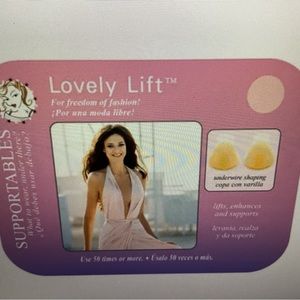 Brazabra Lovely Lift, Strapless Silicone Bra, C/D cup, new in factory package